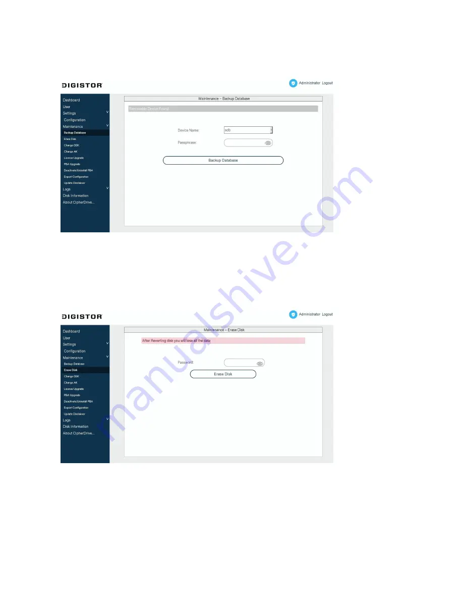 Digistor CItadel User Manual Download Page 26