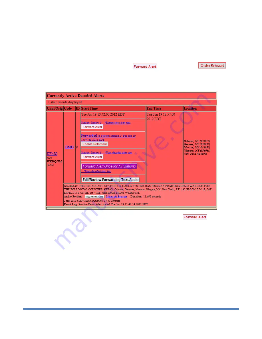 Digital Alert Systems DASDEC II User Manual Download Page 133