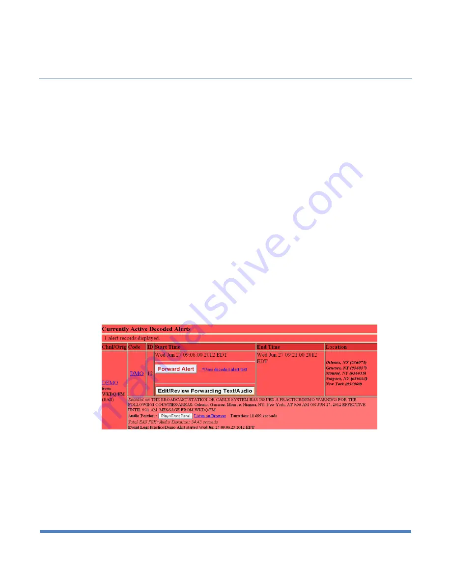 Digital Alert Systems DASDEC II User Manual Download Page 153