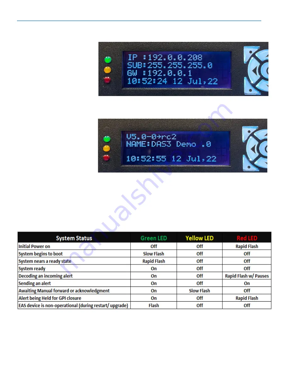 Digital Alert Systems DASDEC-III DAS3-EL Quick Start Manual Download Page 7