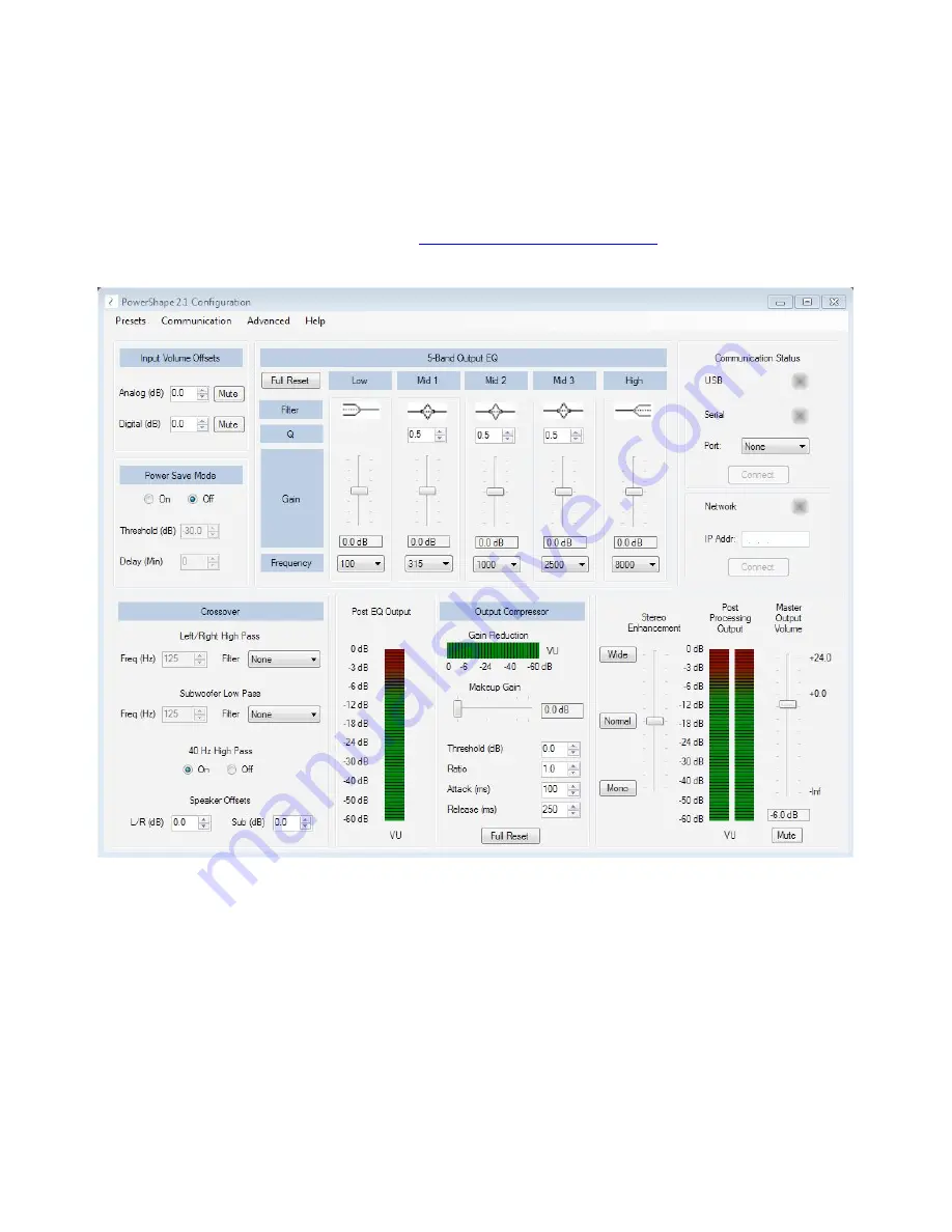 Digital Audio Labs POWERSHAPE PS-2.1 Скачать руководство пользователя страница 15