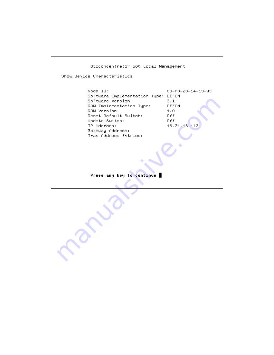 Digital Equipment DECconcentrator 500 Скачать руководство пользователя страница 54