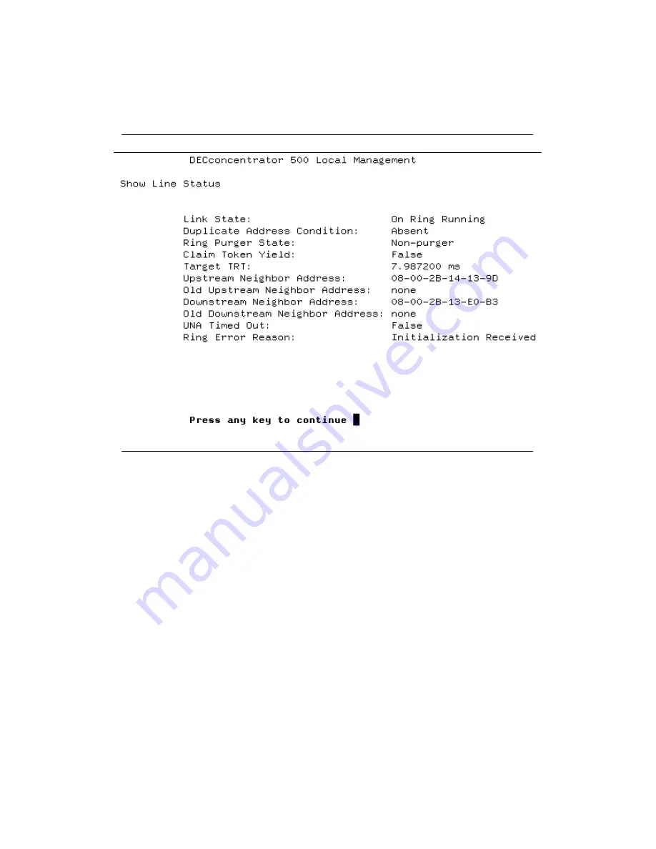 Digital Equipment DECconcentrator 500 Installation Manual Download Page 56