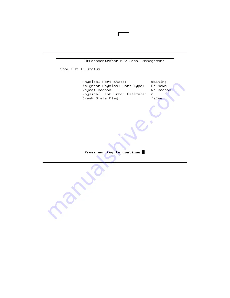 Digital Equipment DECconcentrator 500 Installation Manual Download Page 62