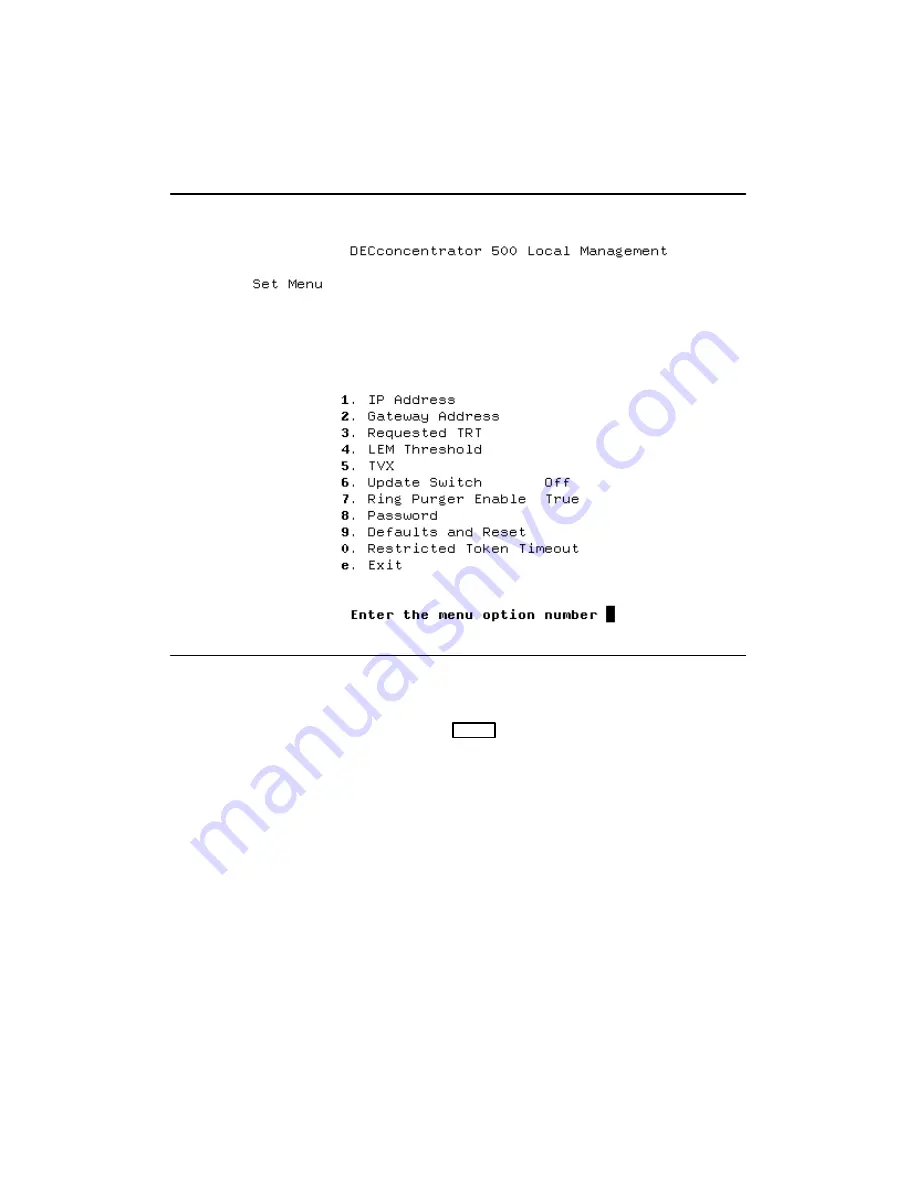 Digital Equipment DECconcentrator 500 Installation Manual Download Page 65