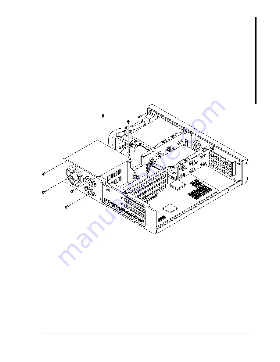 Digital Equipment DECpc LPv 425sx Service Maintenance Manual Download Page 38