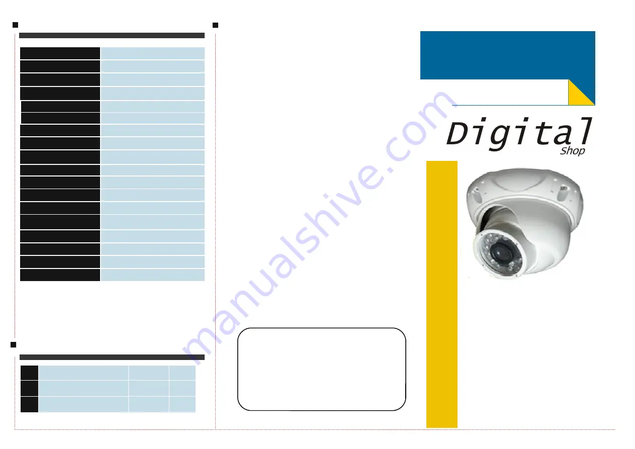 Digital Equipment DGT-DV-633SM20 User Manual Download Page 1