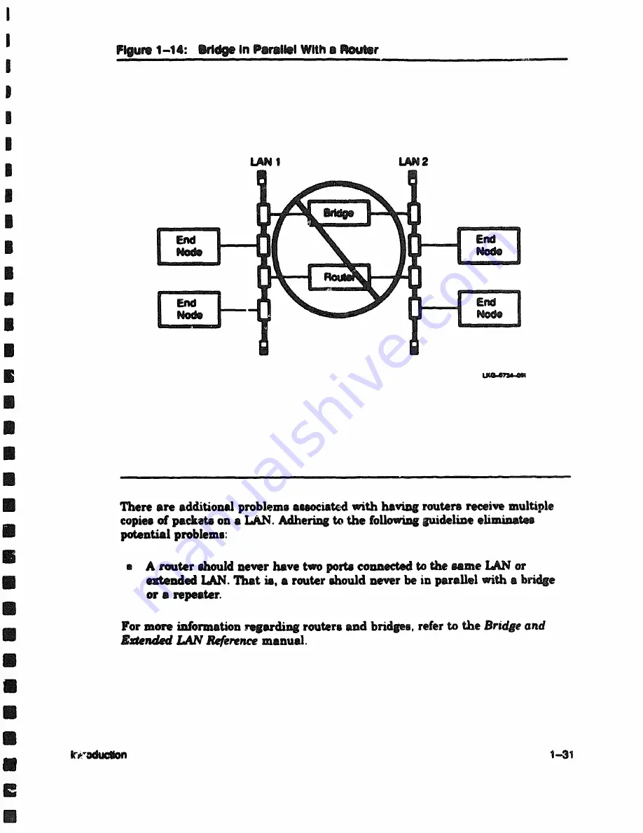 Digital Equipment Lan Bridge 150 Technical Manual Download Page 45