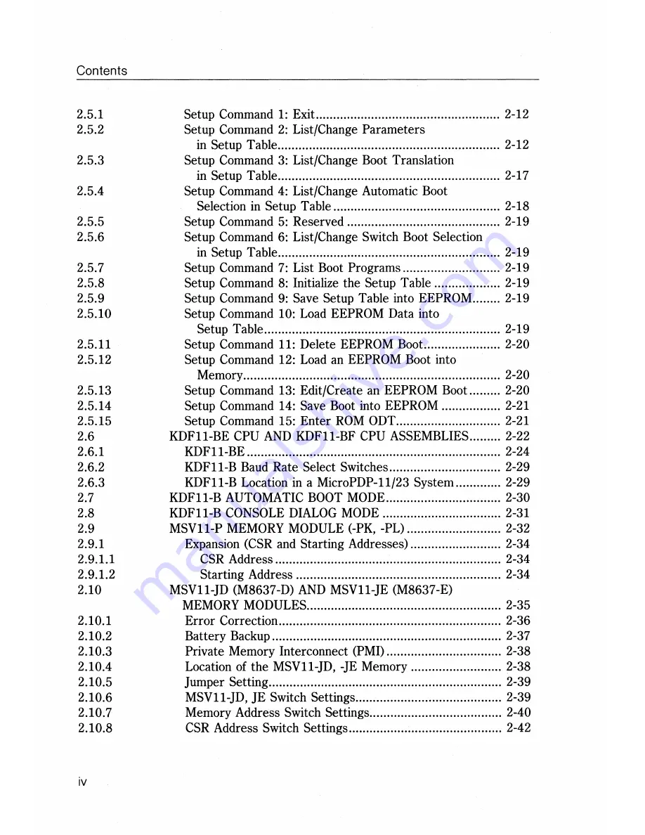 Digital Equipment MicroPDP-11 Technical Manual Download Page 5