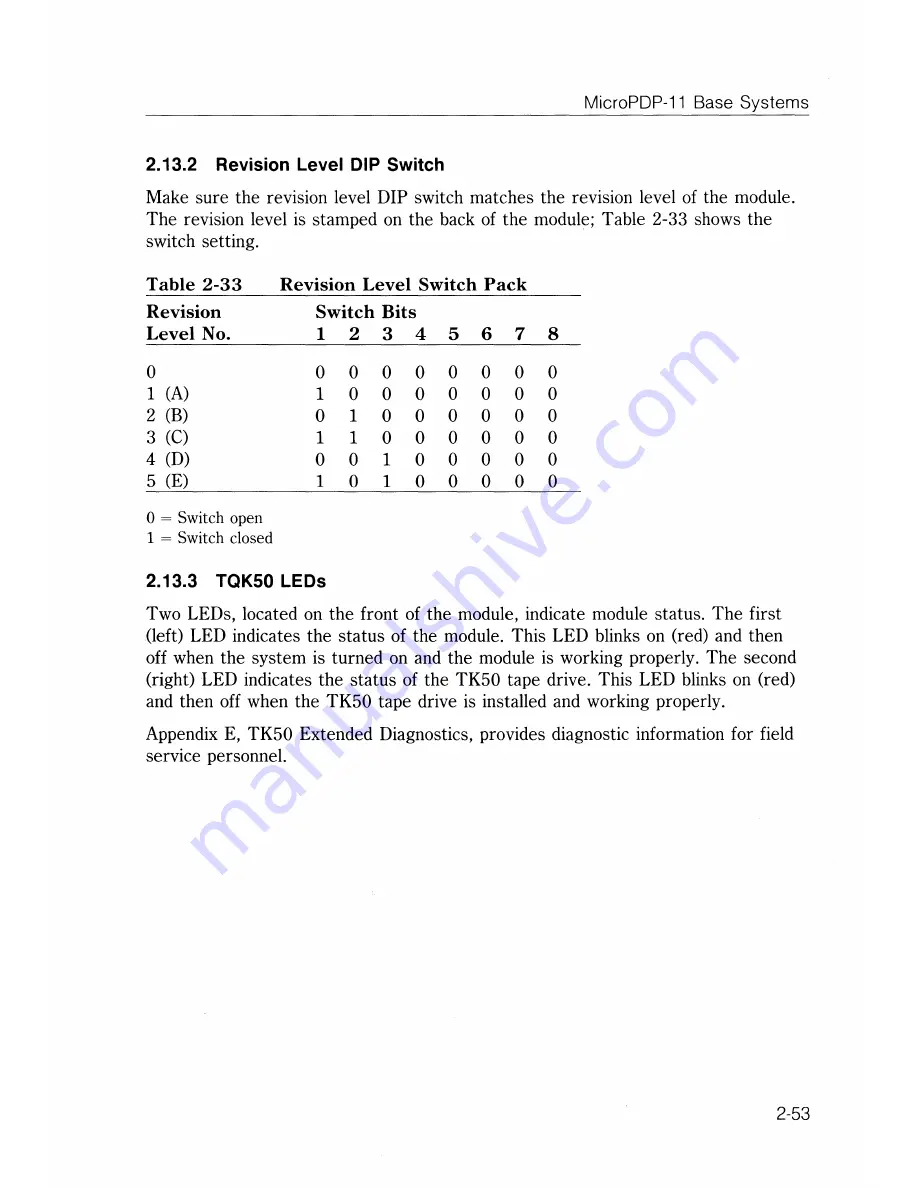 Digital Equipment MicroPDP-11 Technical Manual Download Page 92