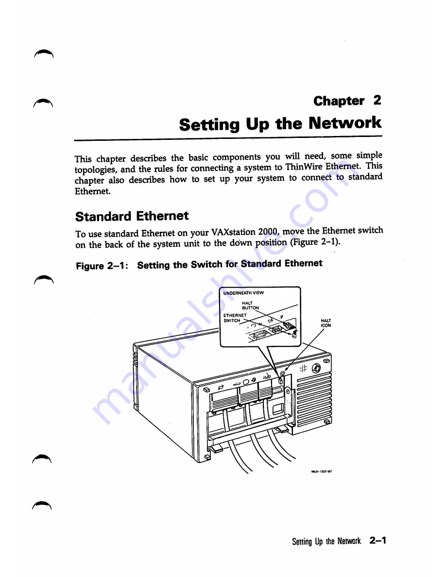 Digital Equipment MicroVAX 2000 Network Manual Download Page 13