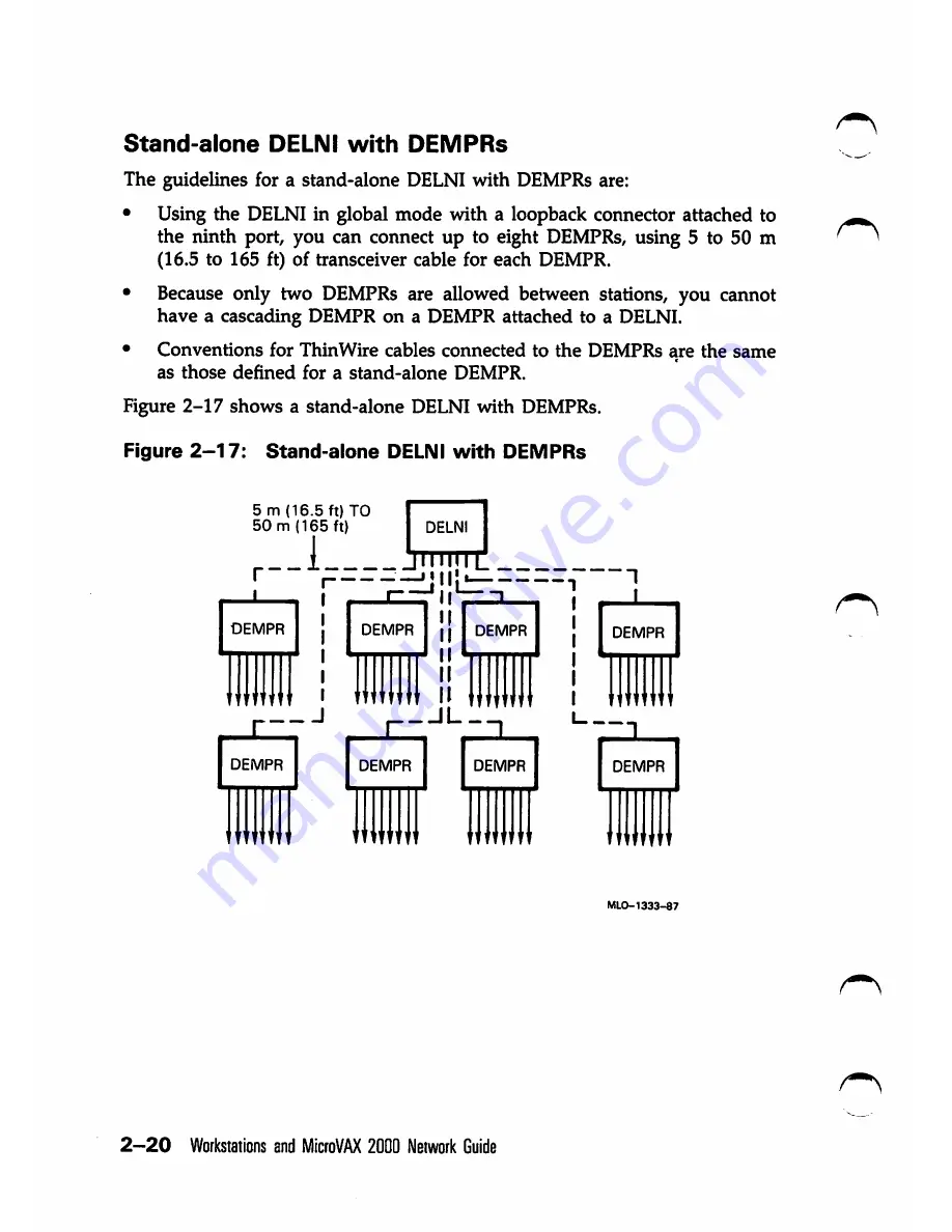 Digital Equipment MicroVAX 2000 Network Manual Download Page 32