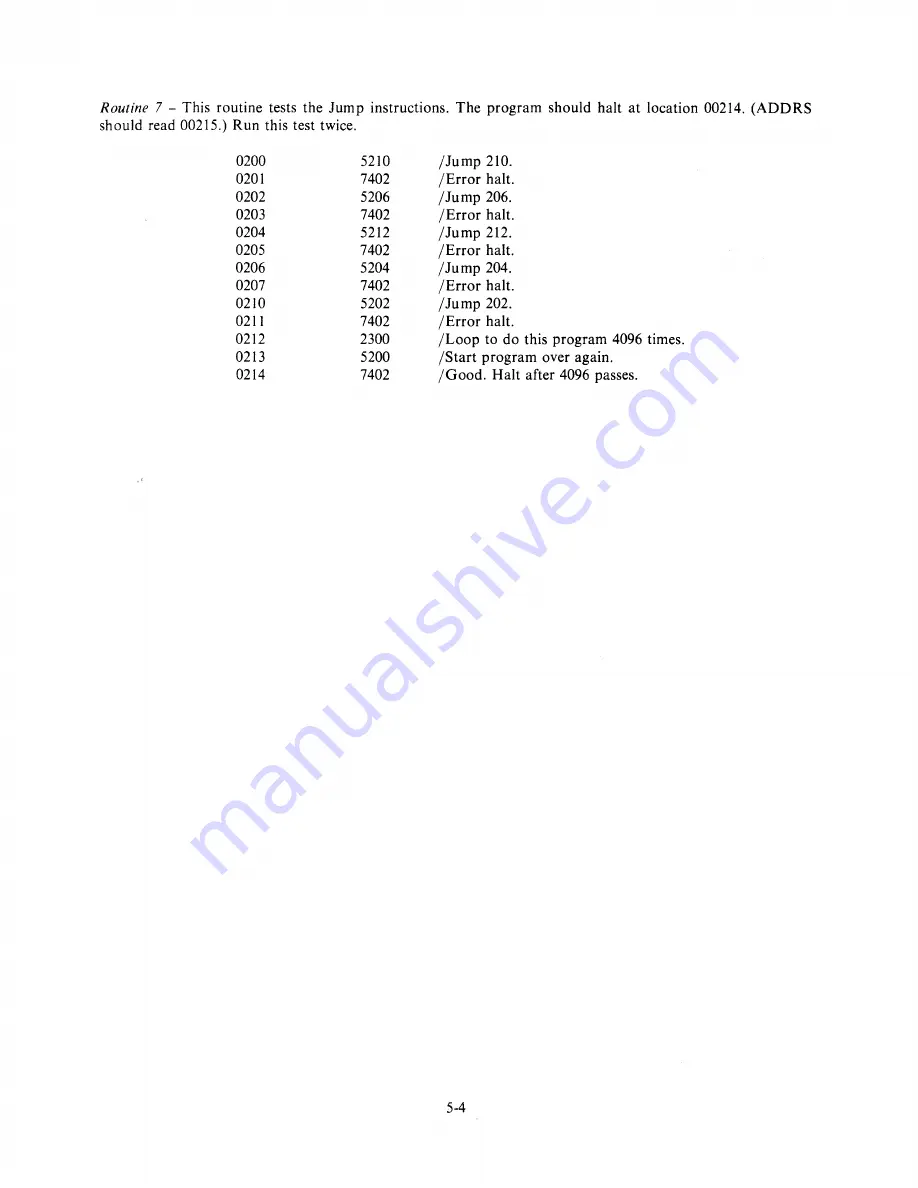 Digital Equipment PDP-8/A Operator'S Handbook Manual Download Page 51