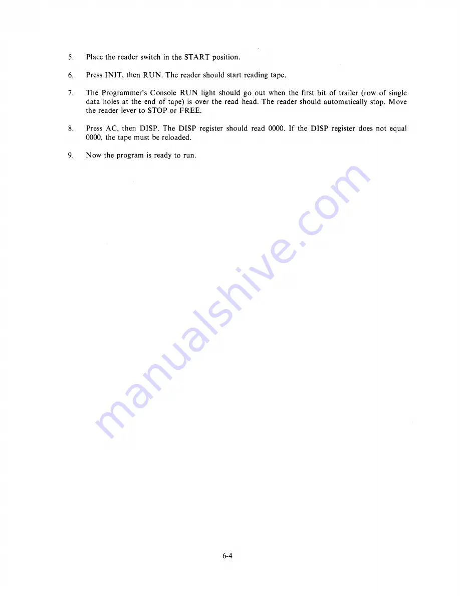 Digital Equipment PDP-8/A Operator'S Handbook Manual Download Page 55