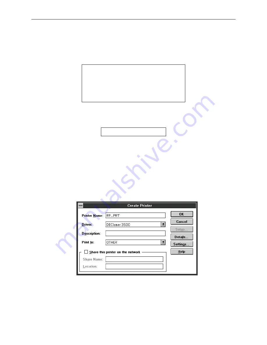 Digital Equipment RapidPrint 500 Reference Manual Download Page 104