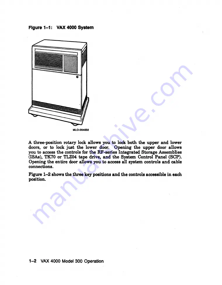 Digital Equipment VAX 4000 300 Operation Manual Download Page 13