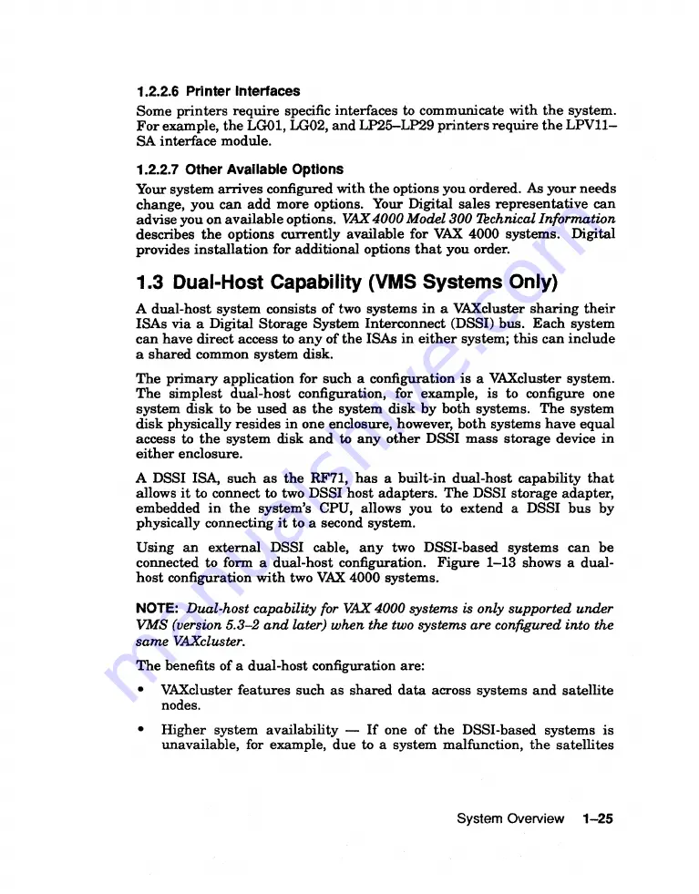 Digital Equipment VAX 4000 300 Operation Manual Download Page 36