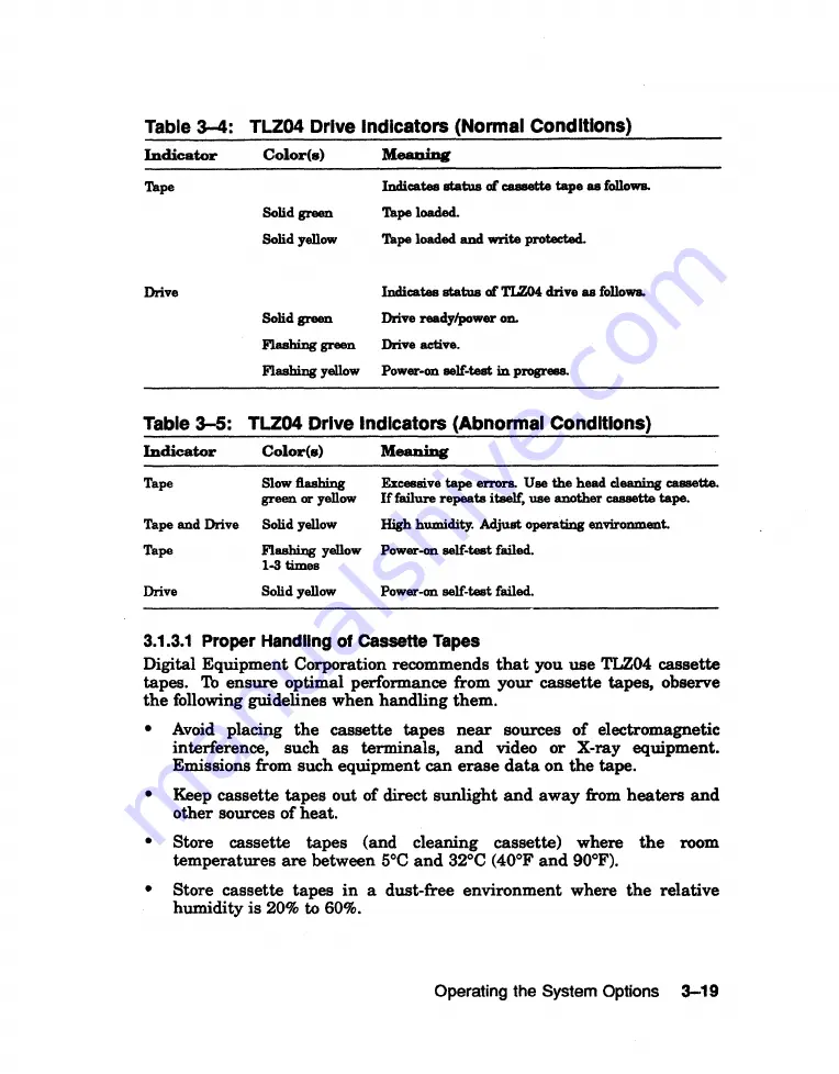 Digital Equipment VAX 4000 300 Operation Manual Download Page 70