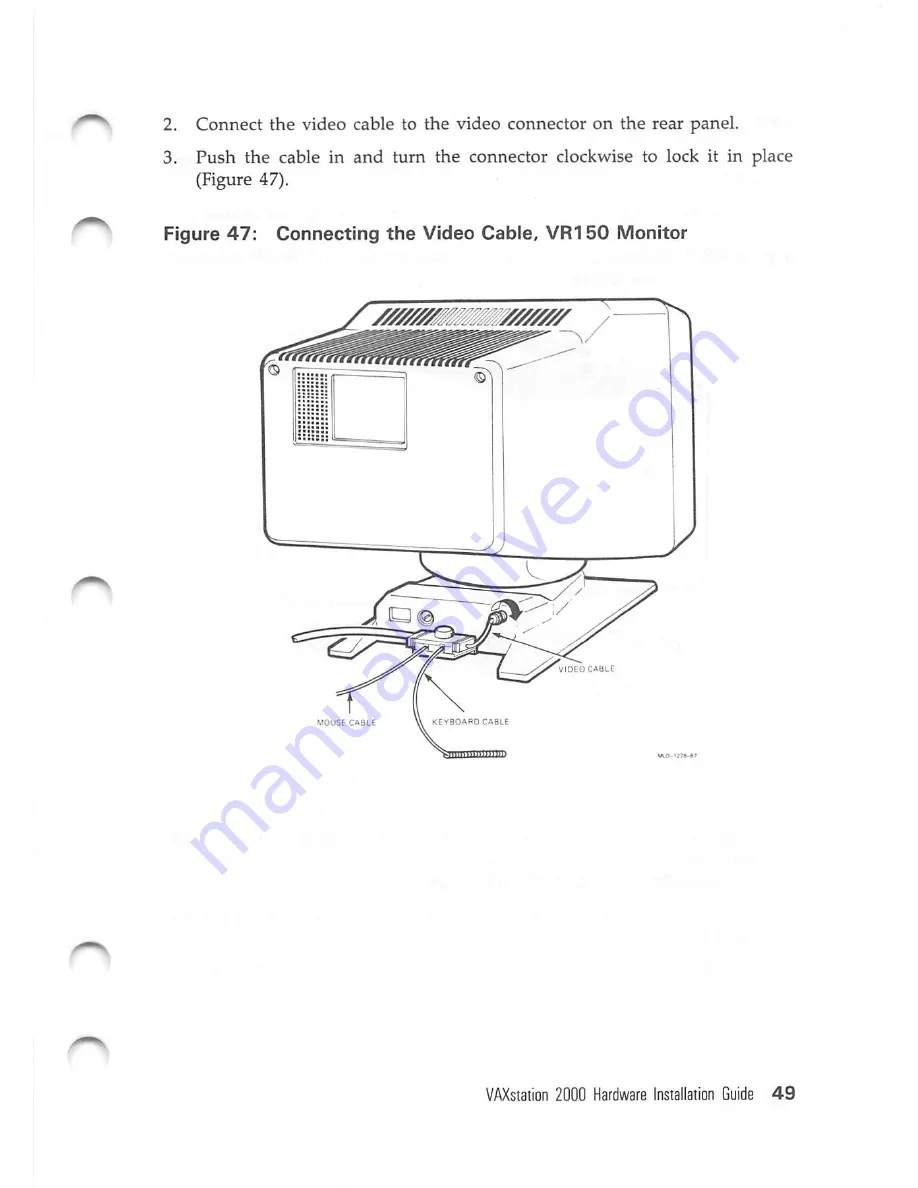 Digital Equipment VAXstation 2000 Скачать руководство пользователя страница 58