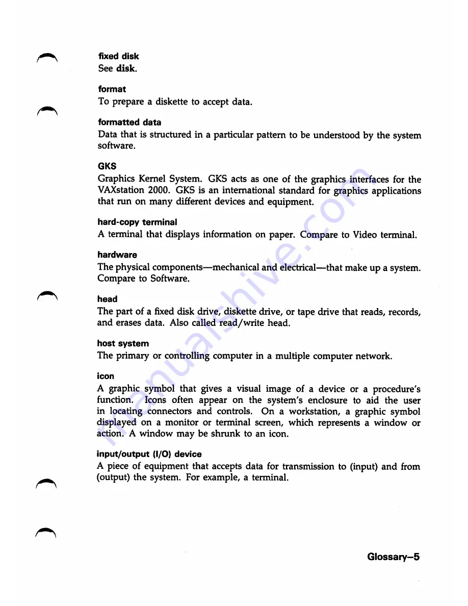 Digital Equipment VAXstation 2000 Скачать руководство пользователя страница 119