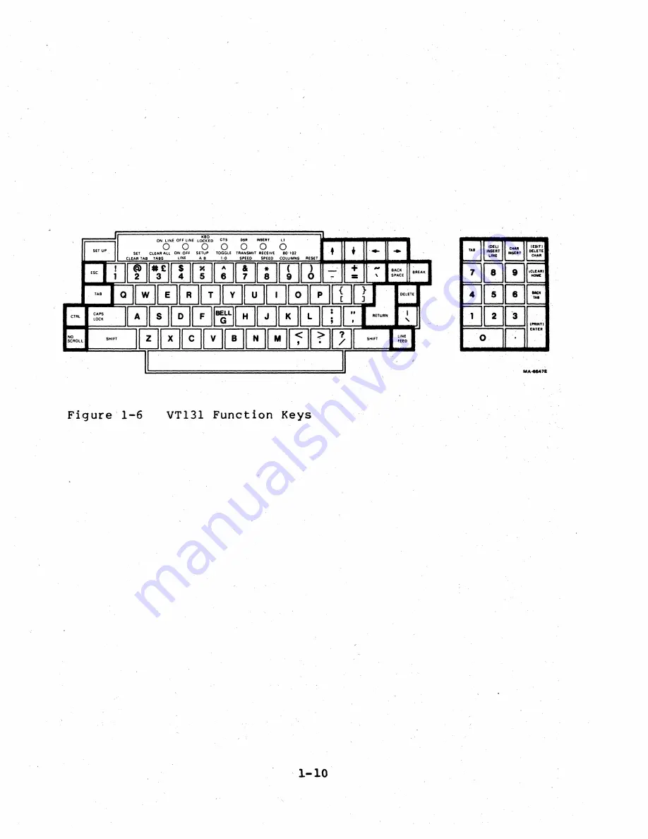 Digital Equipment VT131 User Manual Download Page 25