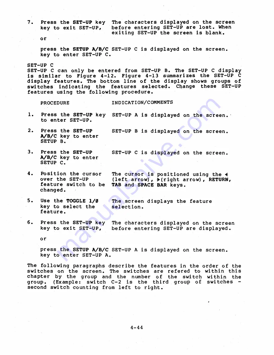 Digital Equipment VT131 User Manual Download Page 105