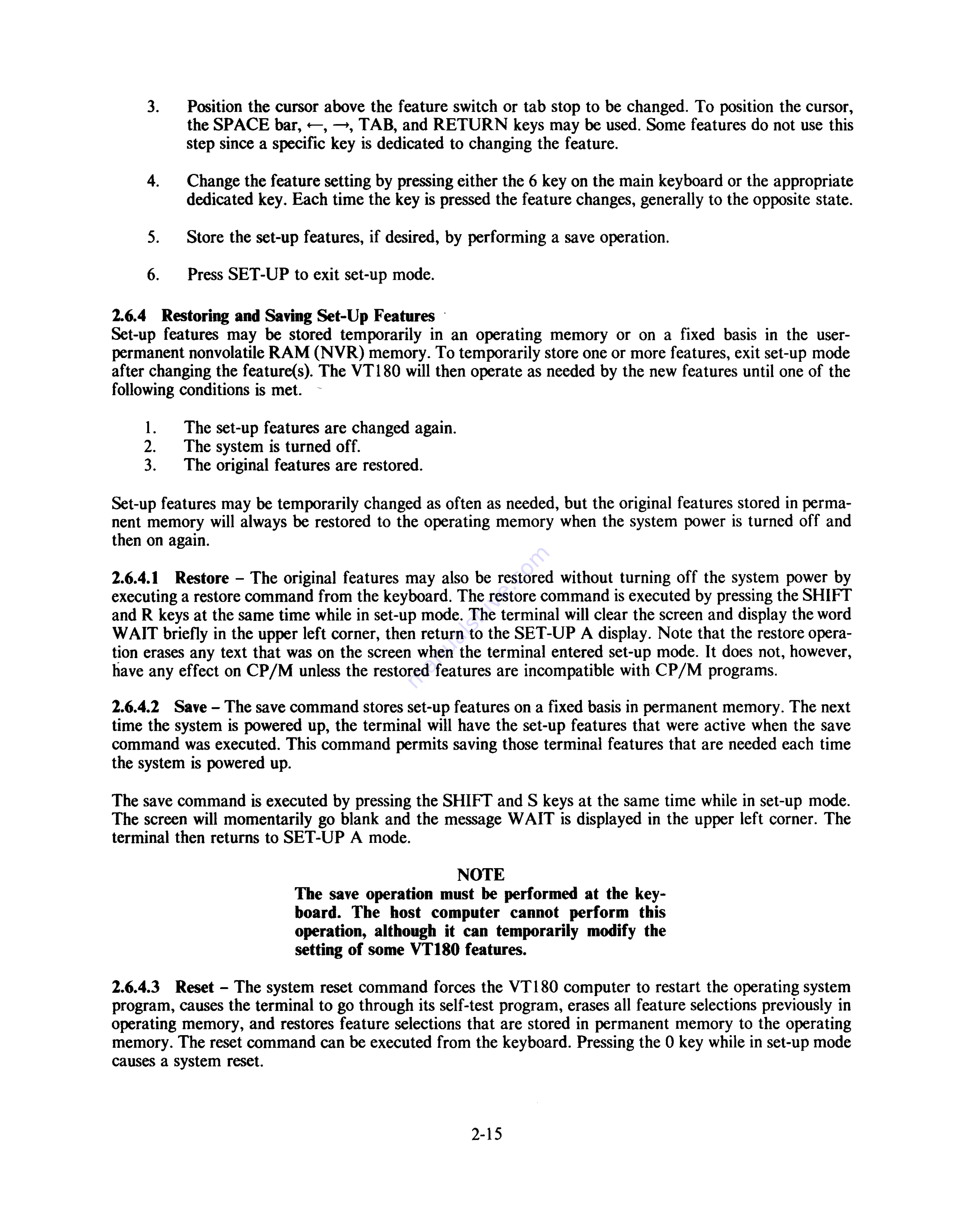 Digital Equipment VT180 Series Technical Manual Download Page 39