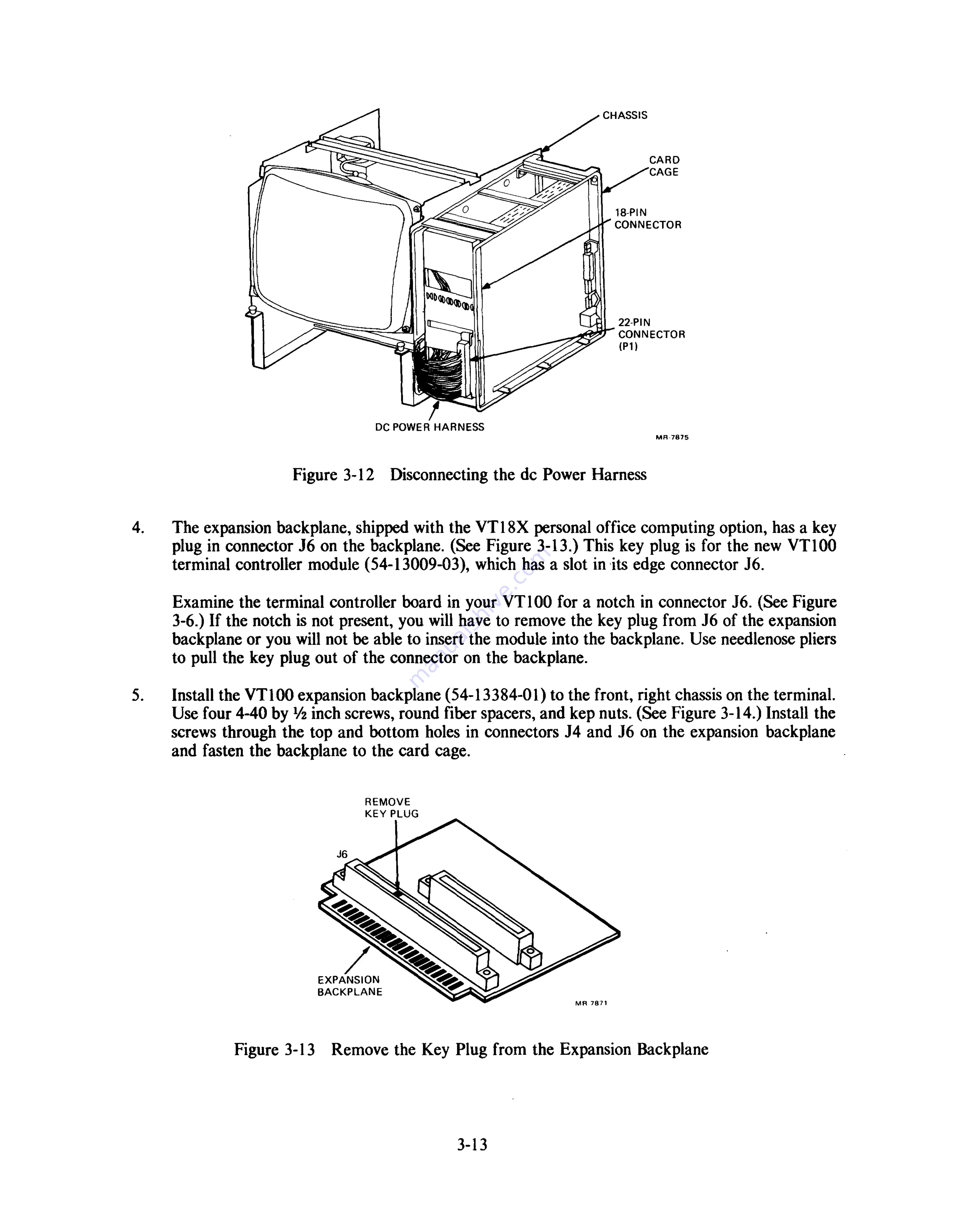 Digital Equipment VT180 Series Скачать руководство пользователя страница 62