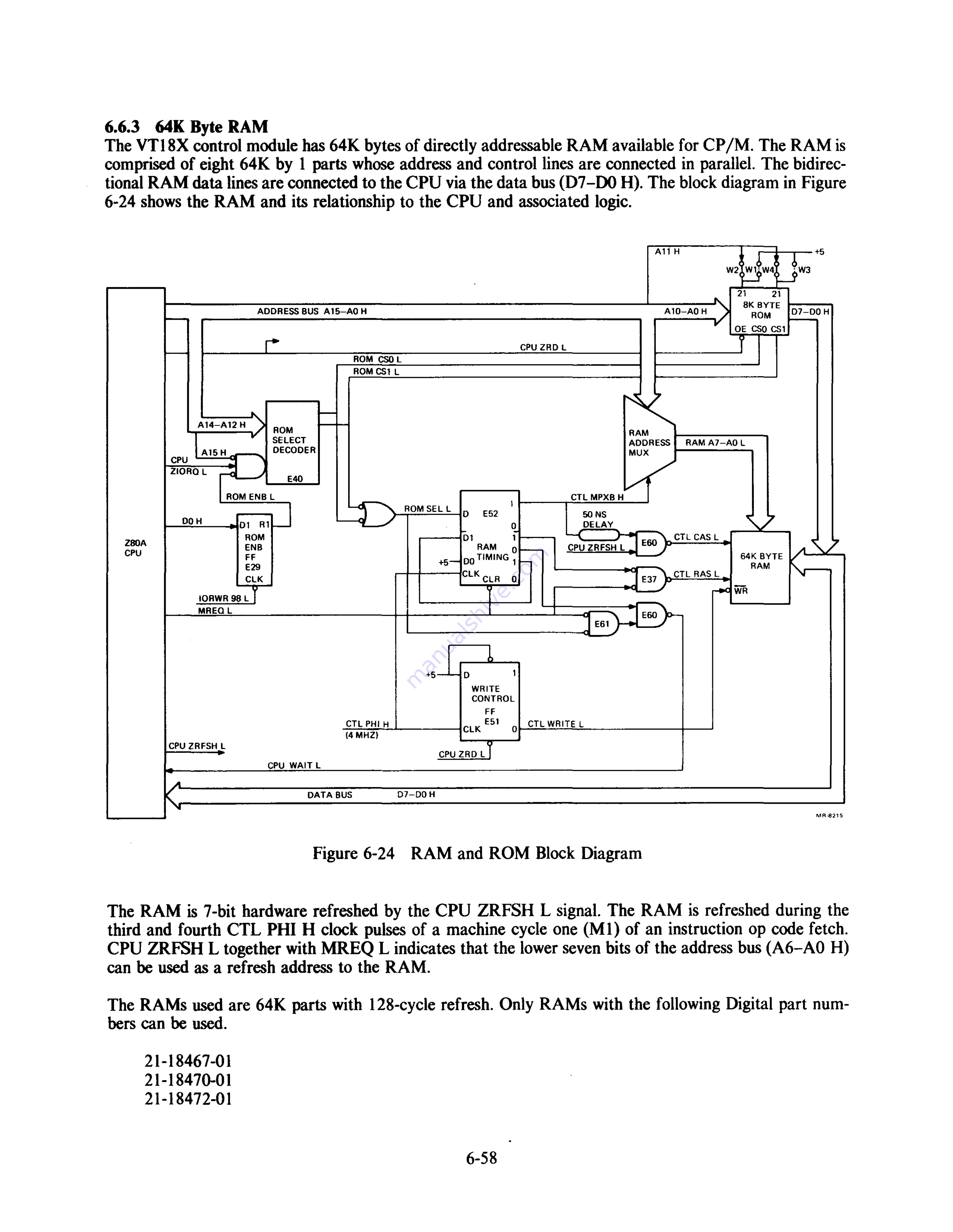 Digital Equipment VT180 Series Скачать руководство пользователя страница 164