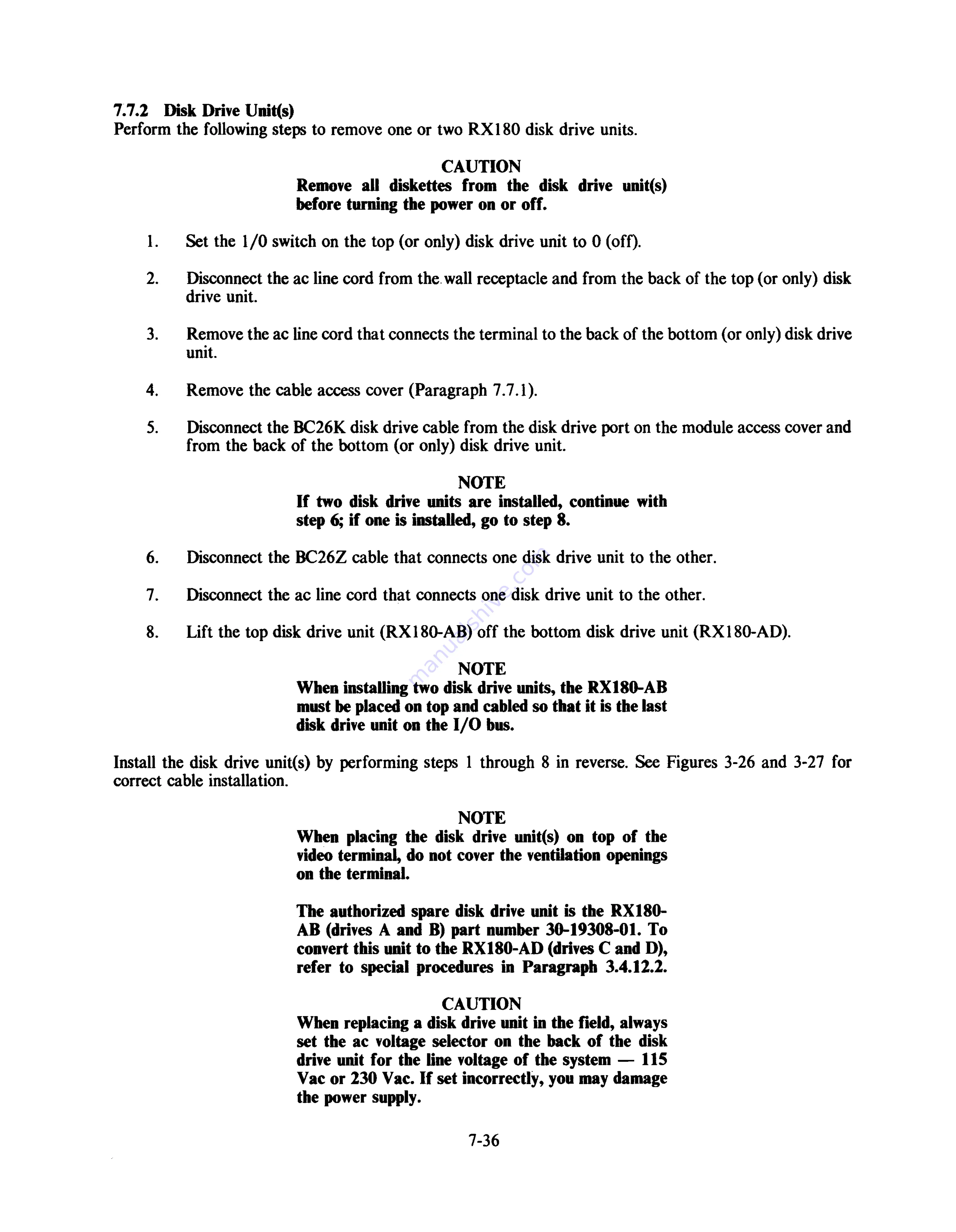 Digital Equipment VT180 Series Technical Manual Download Page 268