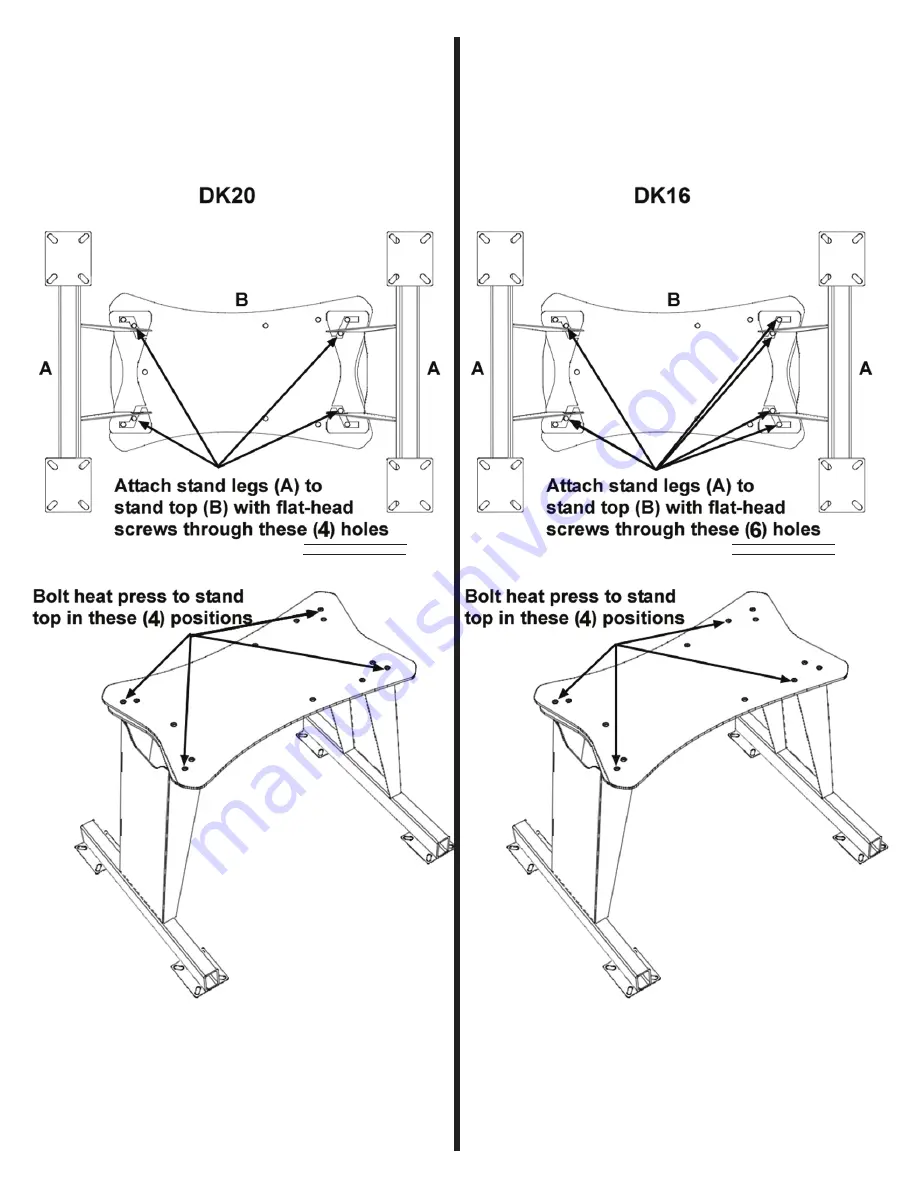 Digital Knight DK20S 16x20 Swinger Assembly Instructions Download Page 3