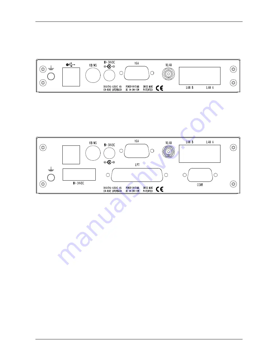 DIGITAL-LOGIC MICROSPACE PC20 Technical  User'S Manual Download Page 37