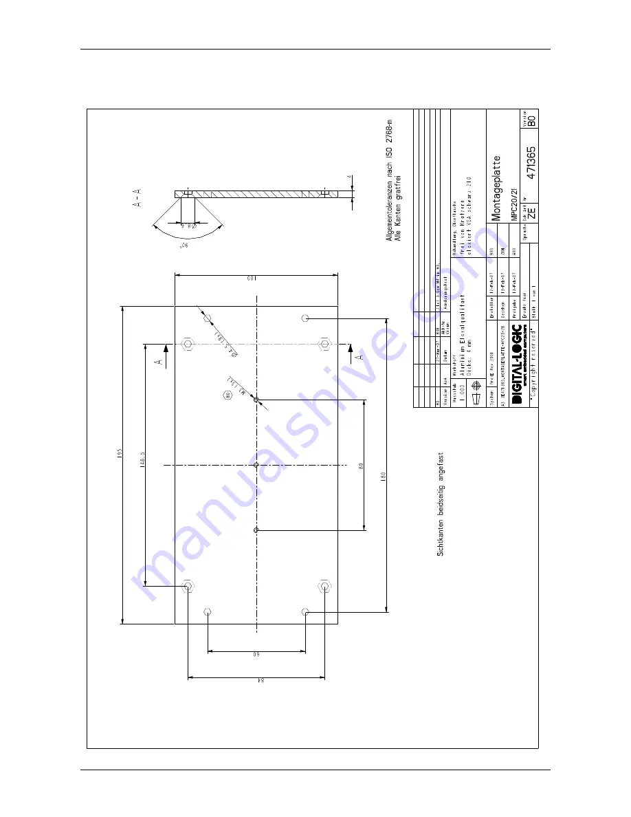 DIGITAL-LOGIC MICROSPACE PC20 Technical  User'S Manual Download Page 40