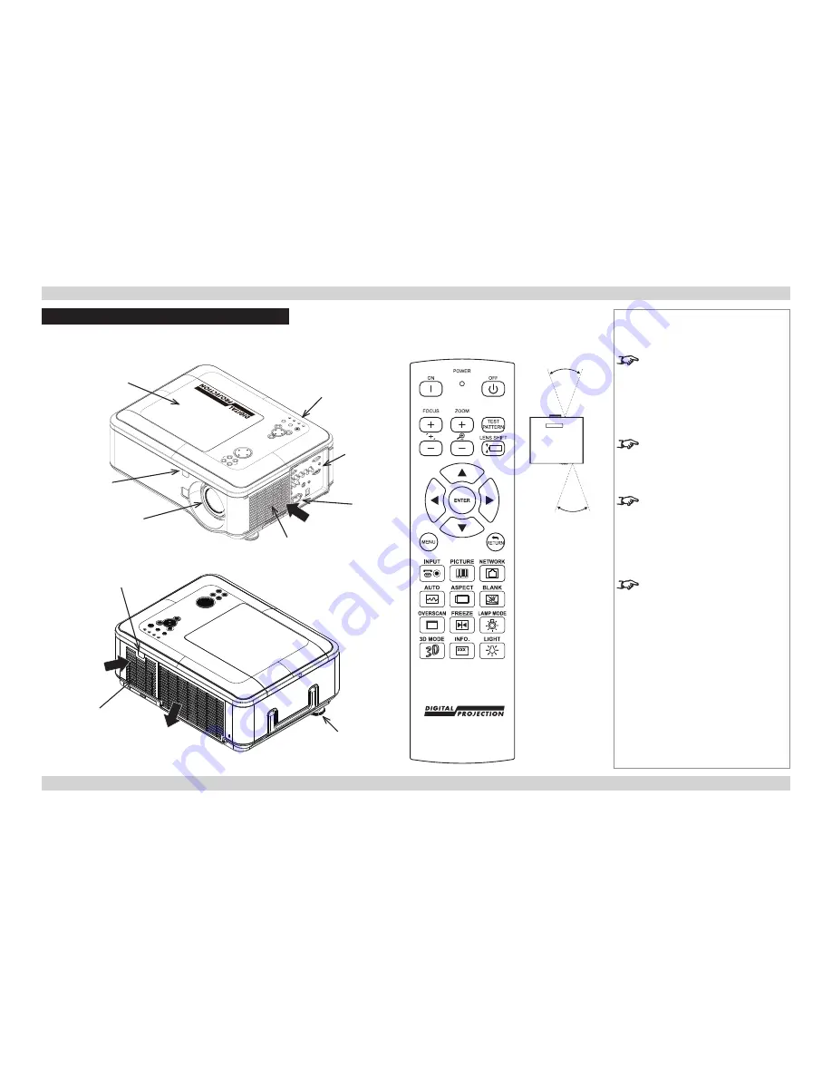 Digital Projection E-Vision 6500 Series User Manual Download Page 10