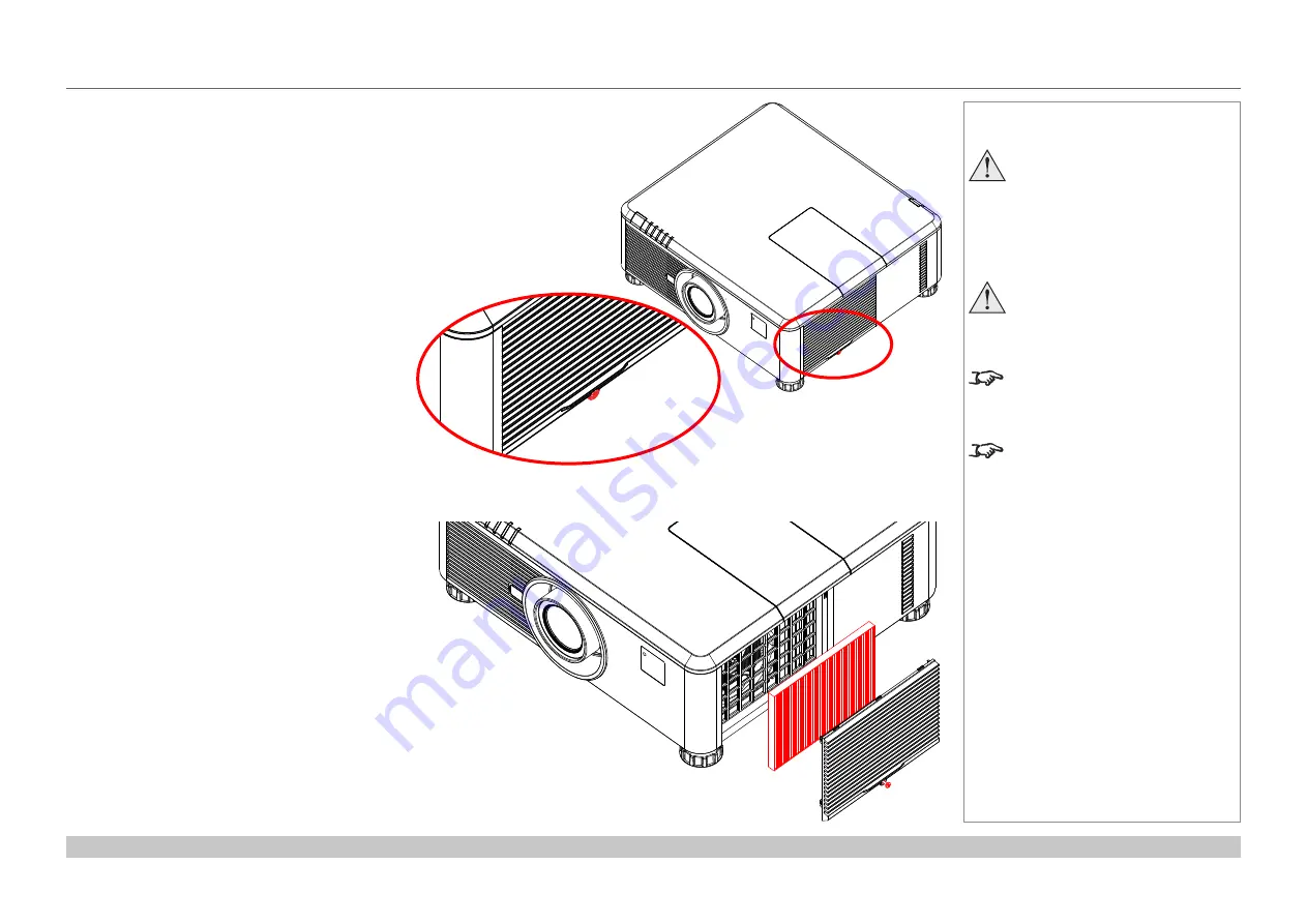 Digital Projection E-Vision 6900 Series Installation And Quick Start Manual Download Page 19