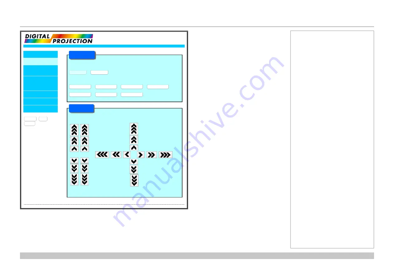 Digital Projection E-Vision Laser 4K Series User Manual Download Page 82