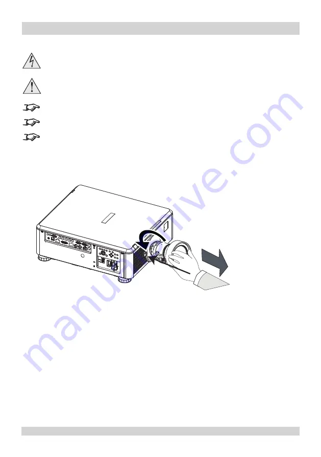 Digital Projection E-Vision Laser 7500 Series Important Information Manual Download Page 17