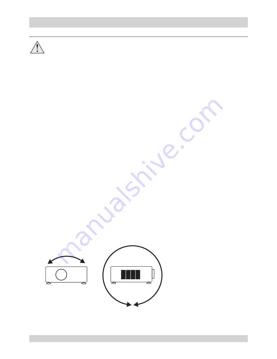 Digital Projection HIGHlite 660 3D Series Important Information Manual Download Page 13