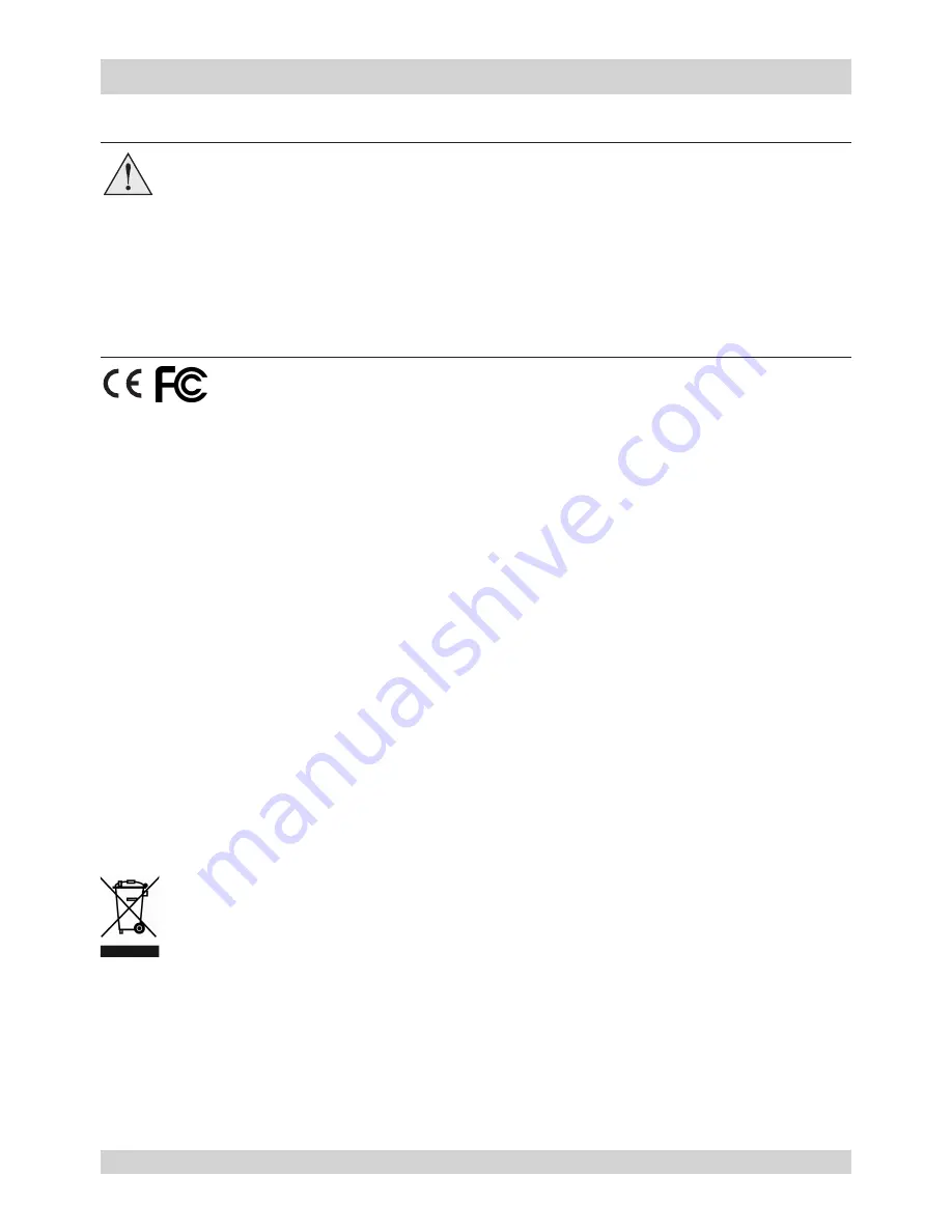 Digital Projection HIGHlite 660 3D Series Important Information Manual Download Page 22