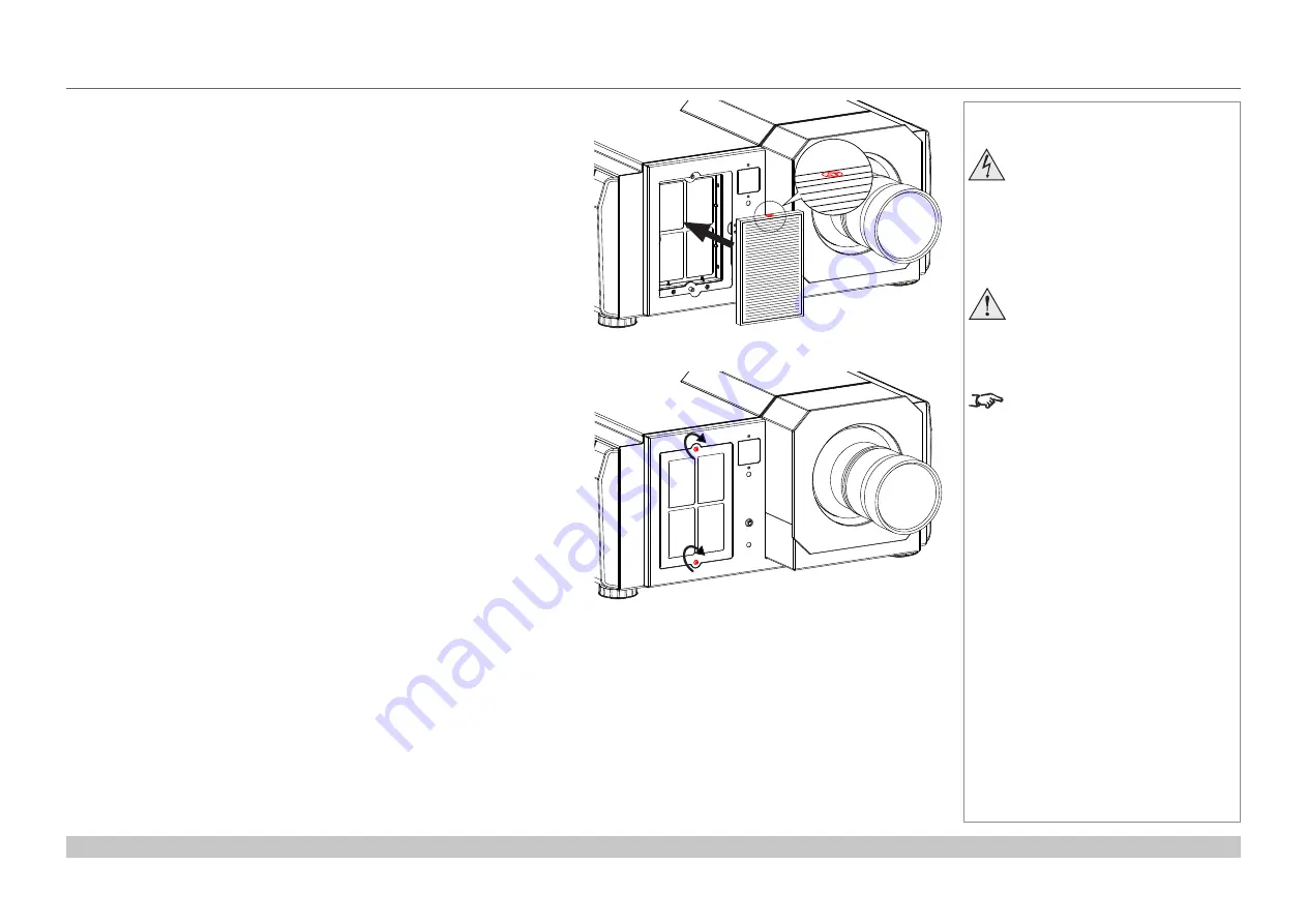 Digital Projection INSIGHT 4K Dual LED Series Installation And Quick Start Manual Download Page 22