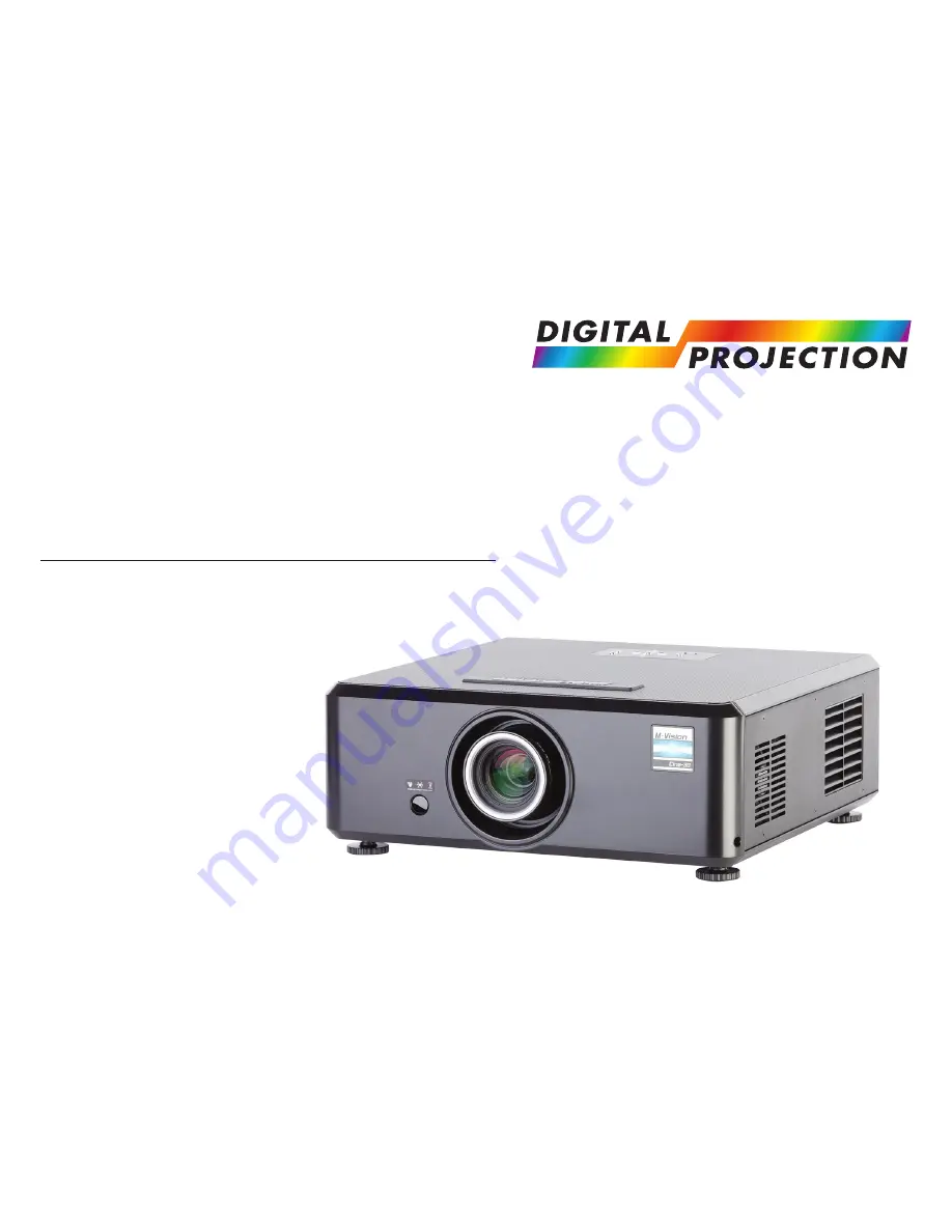 Digital Projection M-Vision Cine 400 3D series User Manual Download Page 15