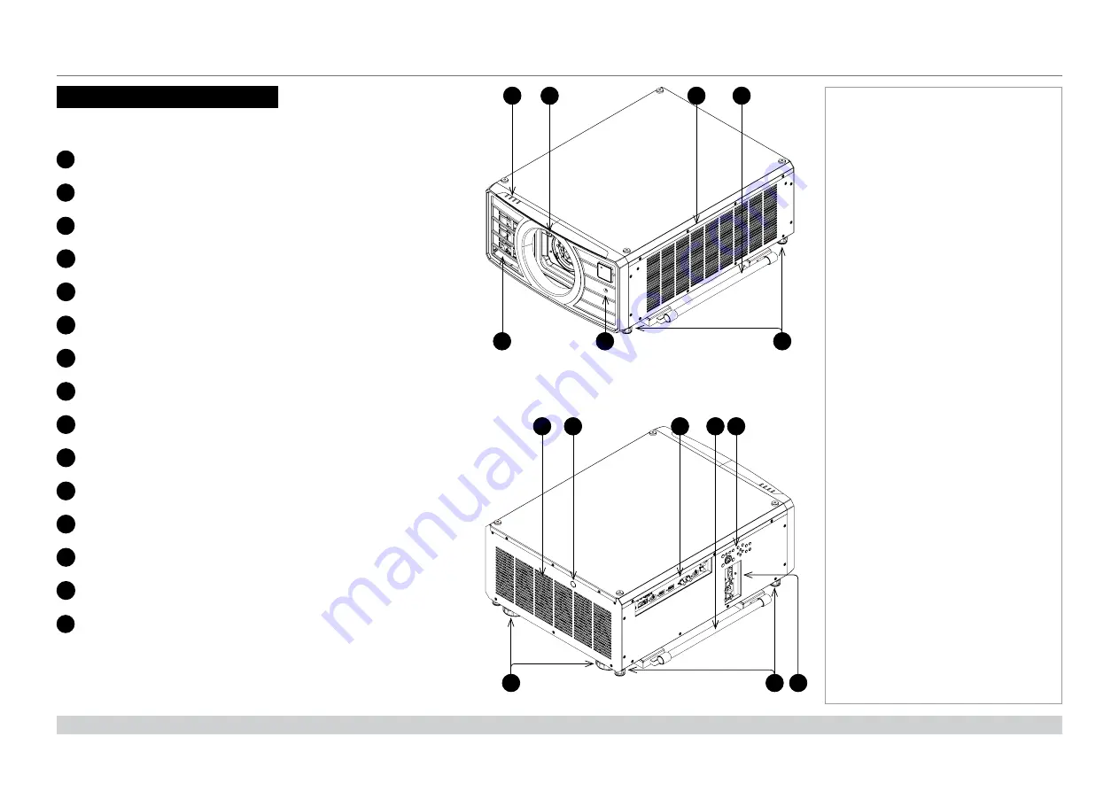 Digital Projection M-Vision Laser 18K Series Скачать руководство пользователя страница 15