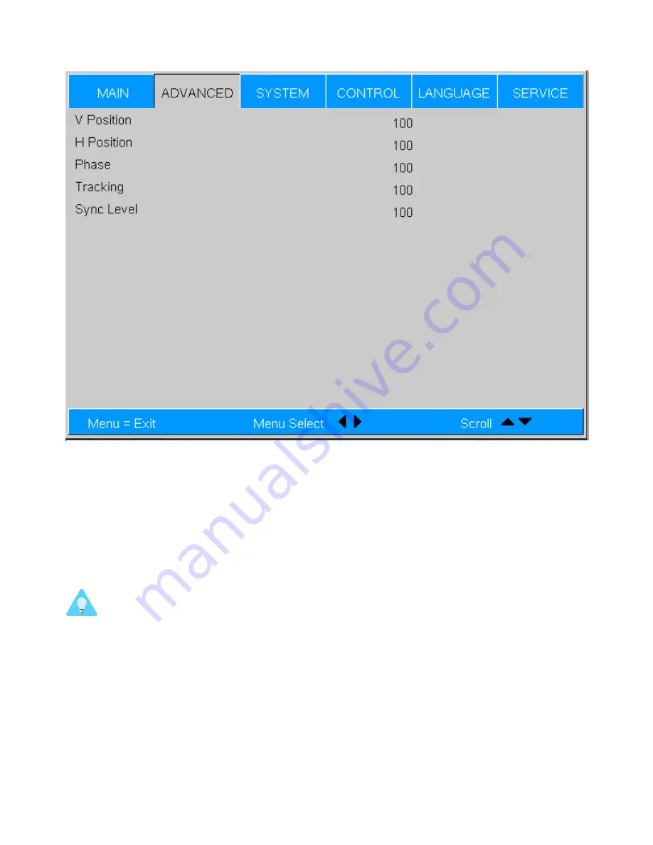 Digital Projection M-Vision Operation Manual Download Page 44