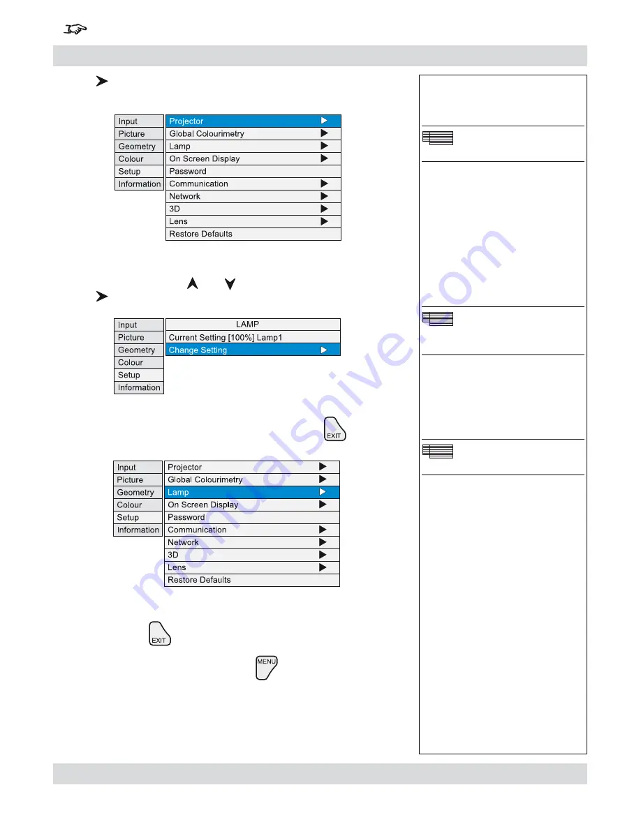 Digital Projection TITAN Dual Fastframe User Manual Download Page 70