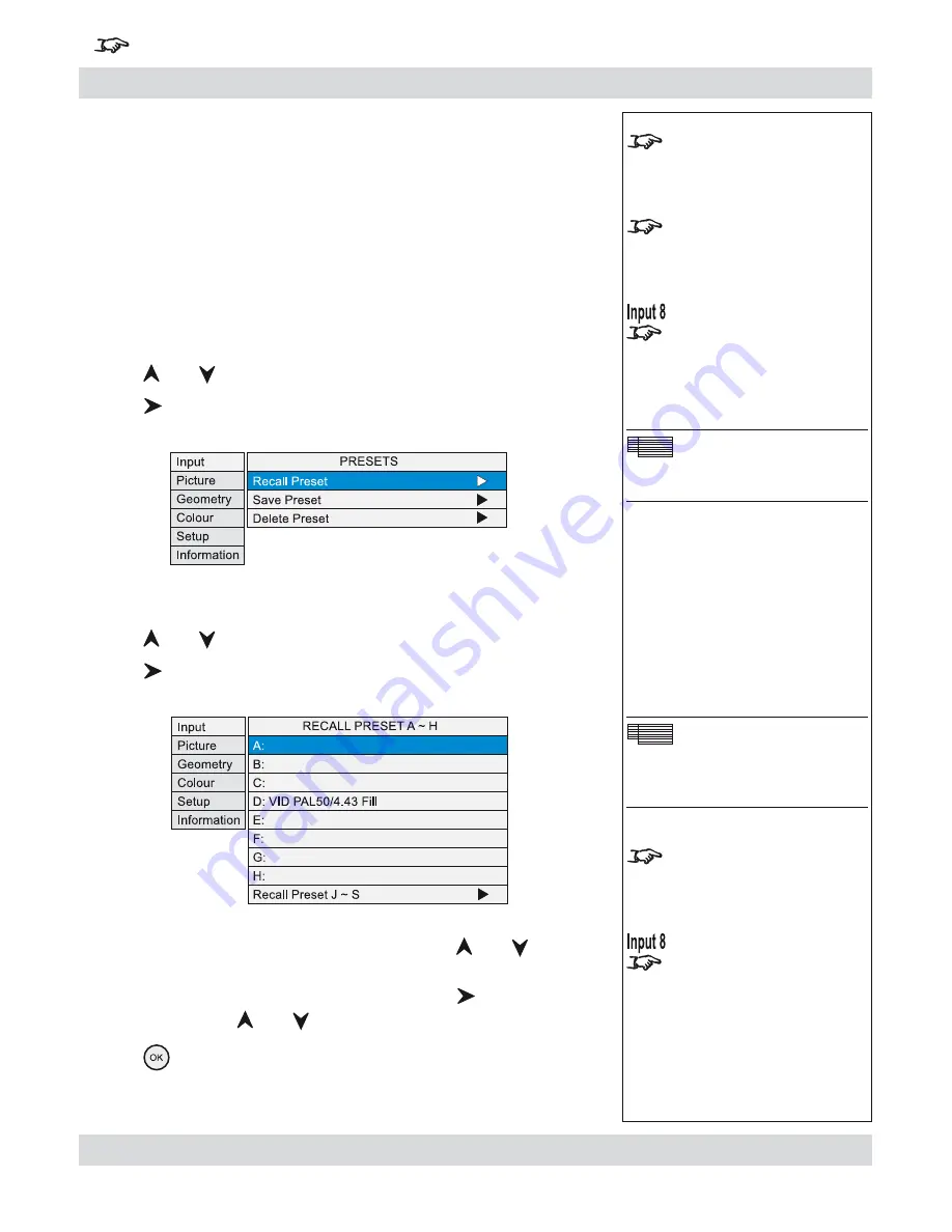 Digital Projection TITAN Dual Fastframe User Manual Download Page 73