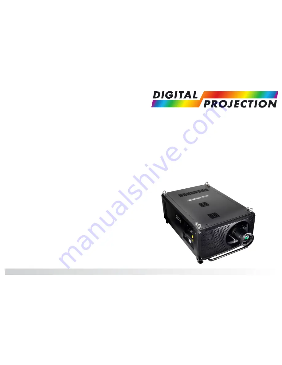 Digital Projection TITAN LASER WUXGA Скачать руководство пользователя страница 11