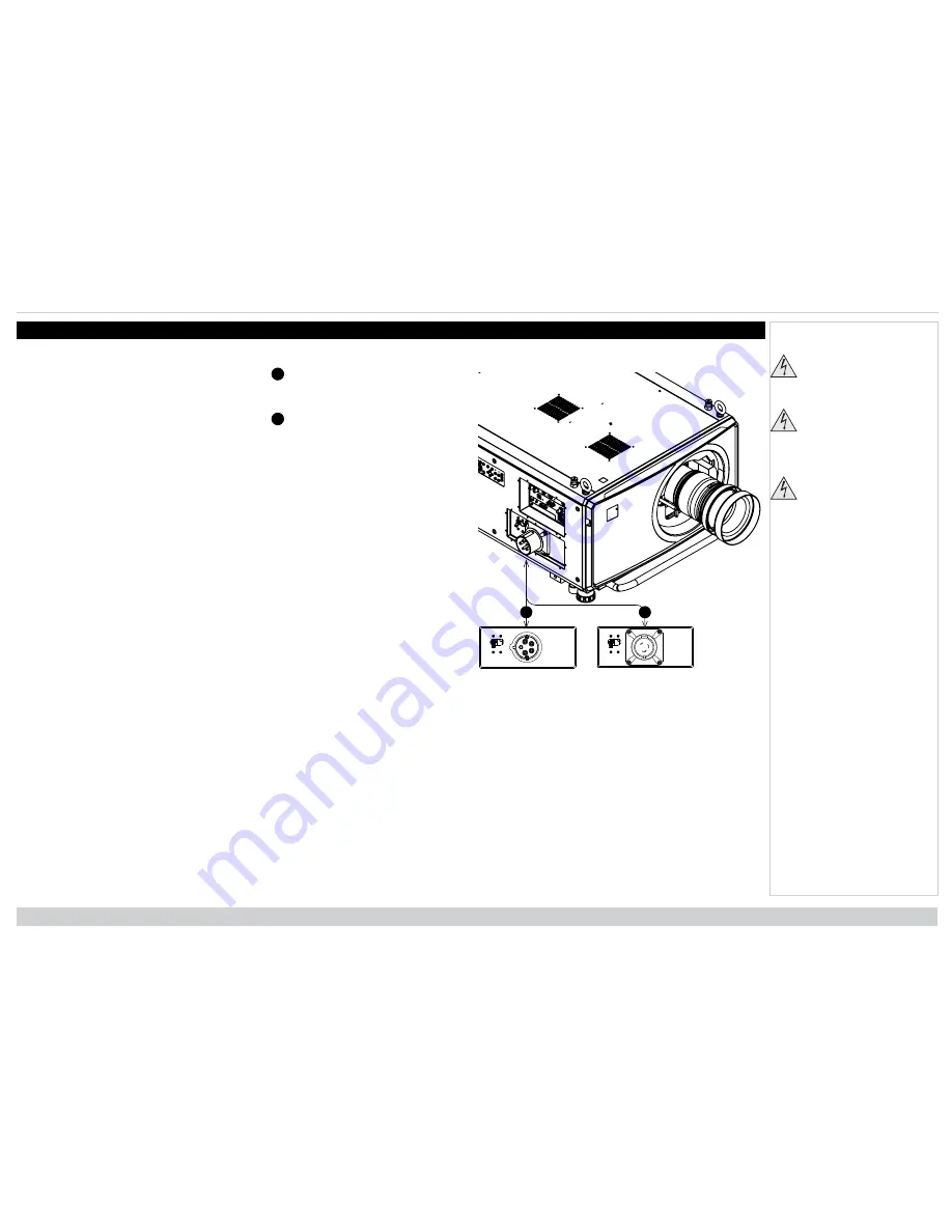 Digital Projection TITAN LASER WUXGA Installation & Quick Start Manual Download Page 13