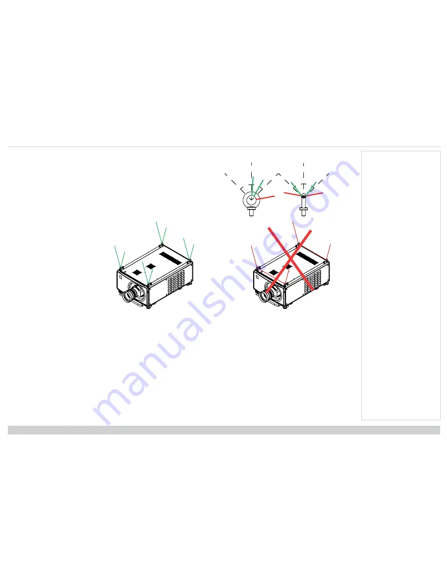 Digital Projection TITAN LASER WUXGA Installation & Quick Start Manual Download Page 25