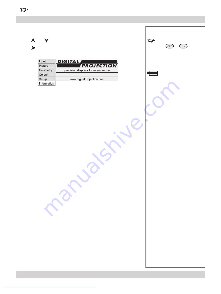 Digital Projection TITAN WUXGA 330 User Manual Download Page 116