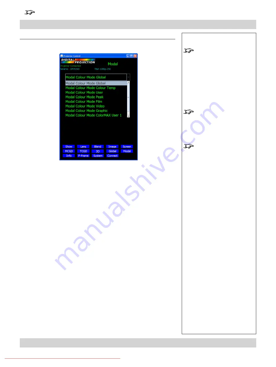 Digital Projection TITAN WUXGA 330 User Manual Download Page 138